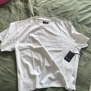 Brunette The Label White Boxy T-Shirt